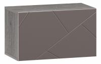 Шкаф навесной Summit НМ 014.21-02 (открывание вверх) , Софт Графит, Ясень Анкор темный. Фото №1