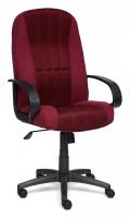 Компьютерное кресло СН833 ткань/сетка, бордо/бордо, 2604/13. Фото №1