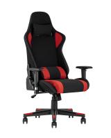 Кресло игровое TopChairs Maybach черно-красное Кресло игровое TopChairs Maybach черно-красное. Фото №1