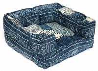 Модуль мягкий кресельный Secret De Maison BASCO (mod. MA-112) cotton Kilim, 80х80х20см, синий фото Модуль мягкий кресельный Secret De Maison BASCO (mod. MA-112) cotton Kilim, 80х80х20см, синий. Фото №1