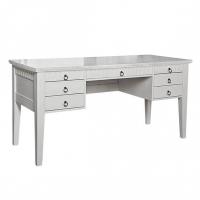 (1.2) Стол письменный "Хельсинки" 07 (белый воск)