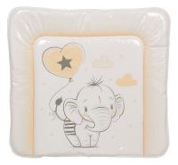 Матрас пеленальный Polini kids Слоник, бежевый