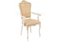 Стул деревянный Руджеро патина золото / бежевый