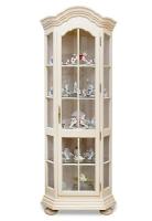 Шкаф с витриной (угловой) Ноктюрн ГМ 5268