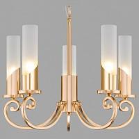Подвесная люстра Eurosvet Banci 60117/5 золото фото Подвесная люстра Eurosvet Banci 60117/5 золото. Фото №1