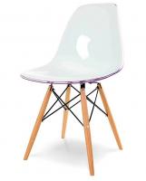 Стул ESF DC231A фиолетовый/белый фото Стул ESF DC231A фиолетовый/белый. Фото №1