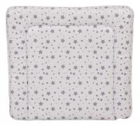 Матрас пеленальный Polini kids Звезды, белый