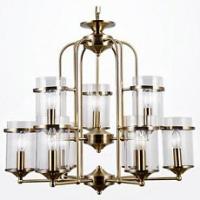 Подвесная люстра Eurosvet Consul 60040/9 античная бронза фото Подвесная люстра Eurosvet Consul 60040/9 античная бронза. Фото №1