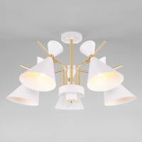 Потолочная люстра Eurosvet Apart 70114/5 белый. Фото №1