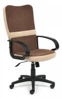 Кресло СН757 флок , коричневый/бежевый, 6/7