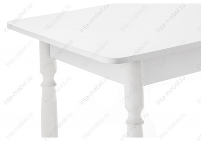 Стол деревянный Вуди белый глянец. Фото