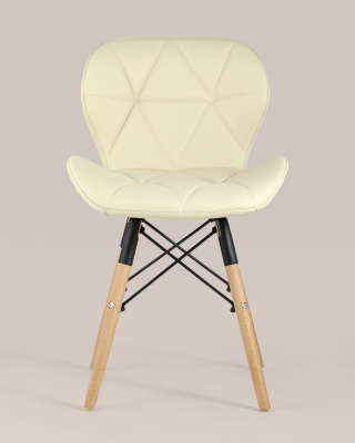 Стул Бон экокожа бежевый фото Стул Бон экокожа бежевый. Фото №5