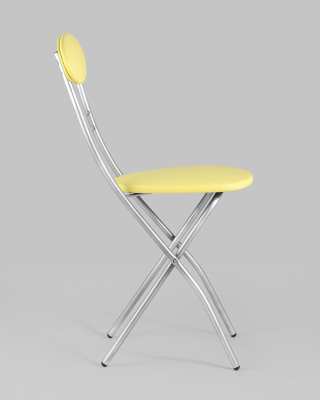 Стул складной М8-01 Компакт желтый. Фото №4