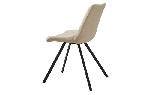 Стул C-931 белый/матовый черный. Фото №6