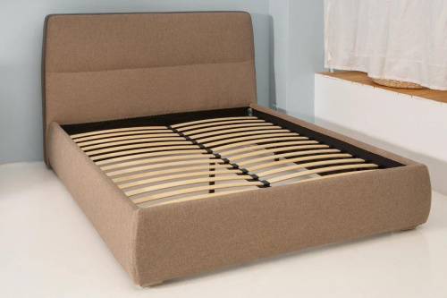 Кровать с ортопедическим основанием и ящиком Сканди 1.6 Жемчужно-белый фото Кровать с ортопедическим основанием и ящиком Сканди 1.6 Жемчужно-белый. Фото №6