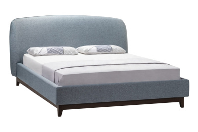 Кровать с ортопедическим основанием 1.4 Сканди Лайт Грей фото Кровать с ортопедическим основанием 1.4 Сканди Лайт Грей. Фото №2