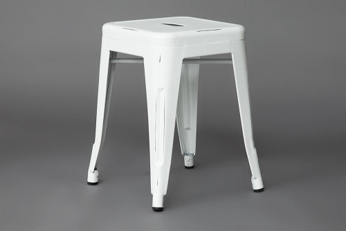 Табурет металлический Secret De Maison Loft mod. 008 White. Фото №3