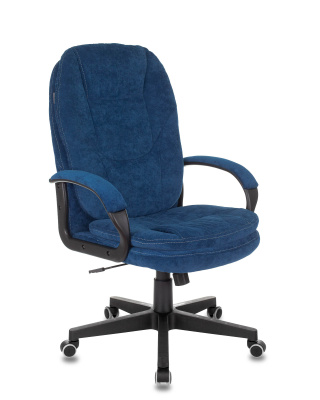 Кресло руководителя Бюрократ CH-868N Fabric темно-синий Velvet 29 крестовина пластик фото Кресло руководителя Бюрократ CH-868N Fabric темно-синий Velvet 29 крестовина пластик. Фото №2