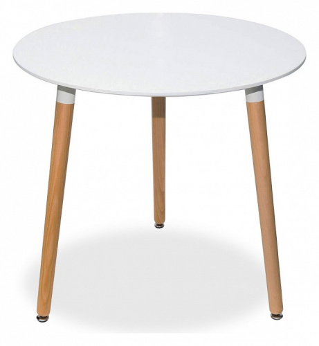 Стол Пиза 800*800*740 круглый Белый. Фото №1