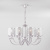 Подвесная люстра Eurosvet Licata 60099/8 серебро. Фото №2