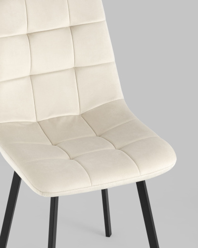 Стул Chilly велюр бежевый. Фото №9