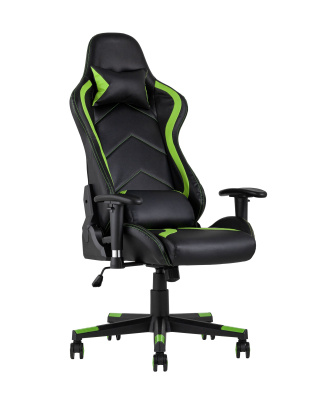 Кресло игровое TopChairs Cayenne зеленое фото Кресло игровое TopChairs Cayenne зеленое. Фото №2