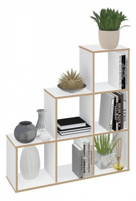 Стеллаж Polini Home Smart, белый фото Стеллаж Polini Home Smart, белый. Фото №4