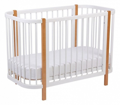 Матрас для новорожденных Polini kids Волшебные сны Перышко, белый. Фото