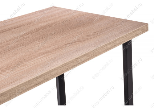 Стол Лофт сонома / черный матовый. Фото №3