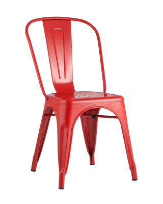 Стул TOLIX красный глянцевый фото Стул TOLIX красный глянцевый. Фото №2