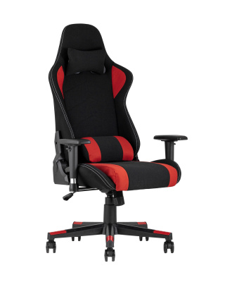 Кресло игровое TopChairs Maybach черно-красное фото Кресло игровое TopChairs Maybach черно-красное. Фото №2