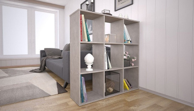 Стеллаж Polini Home Smart, серый. Фото №5