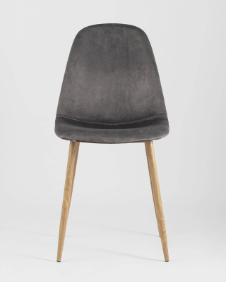 Стул Валенсия велюр серый. Фото