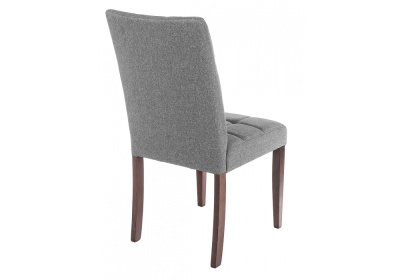Стул деревянный Madina dark walnut / fabric grey фото Стул деревянный Madina dark walnut / fabric grey. Фото №5