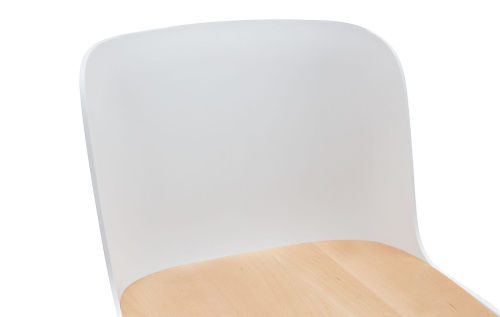 Стул DC-S097A белый/бук. Фото №7