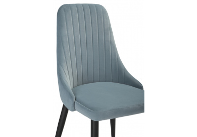 Стул Kora light blue / black. Фото №5