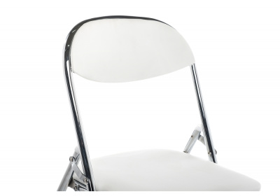 Стул Fold раскладной белый. Фото