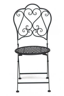 Кованый стул Secret De Maison Love Chair черный фото Кованый стул Secret De Maison Love Chair черный. Фото №2