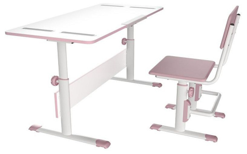 Стол учебный Polini Kids City D2, белый. Фото №5