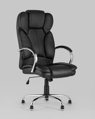 Кресло руководителя TopChairs Ultra черное фото Кресло руководителя TopChairs Ultra черное. Фото №3