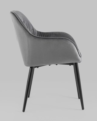 Стул Алекса велюр серый. Фото №4