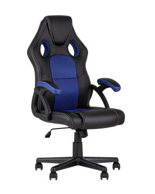 Кресло игровое TopChairs Concorde синее фото Кресло игровое TopChairs Concorde синее. Фото №2