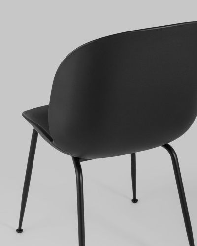 Стул Beetle пластик черный. Фото №8