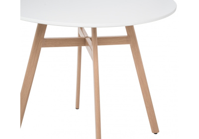 Стол Skandi 80 белый фото Стол Skandi 80 белый. Фото №5