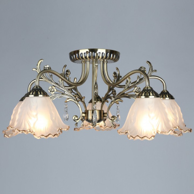 Потолочная люстра Omnilux Petrara OML-54807-05 фото Потолочная люстра Omnilux Petrara OML-54807-05. Фото №2