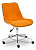 Кресло STYLE флок , оранжевый, 18