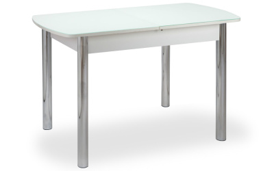 Стол Чикаго СТ (6191) Белый ноги прямые фото Стол Чикаго СТ (6191) Белый ноги прямые. Фото №2