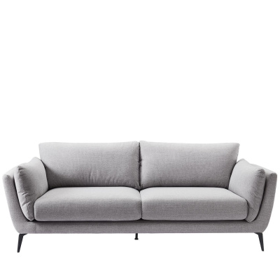 Диван 3-х местный Amsterdam 5176 Серый Никель (NICKEL). Фото №2