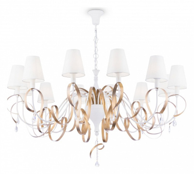 Подвесная люстра Maytoni Intreccio ARM010-12-W. Фото