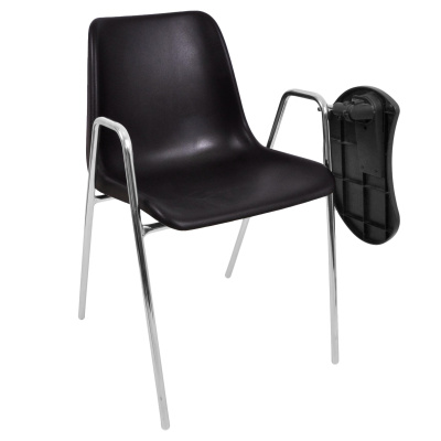 Стул Vicenza-4 высокие ножки с подлокотниками хром + столик TLT фото Стул Vicenza-4 высокие ножки с подлокотниками хром + столик TLT. Фото №3